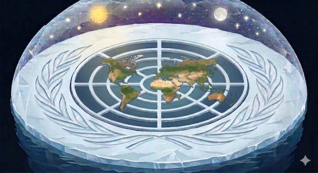 Model de la terra plana.